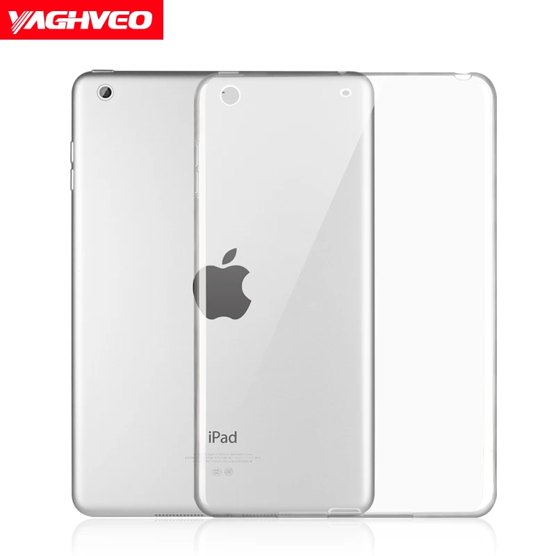 2019 Ultra Thin Crystal Clear TPU Silicone Gel Case Cover For Apple iPad Mini