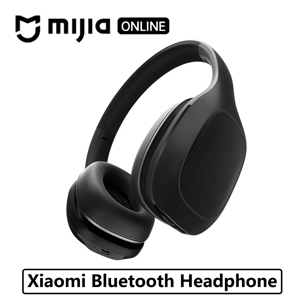 Беспроводные наушники Xiaomi Mi Bluetooth aptX 40 мм динамическая ПУ гарнитура версия 4 1