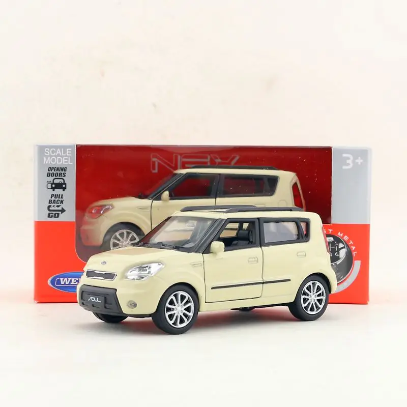 

Free Shipping/WELLY Toy/Diecast Model/1:36 Scale/KIA SOUL Classical SUV/Pull Back Car/Educational Collection/Gift For Kid
