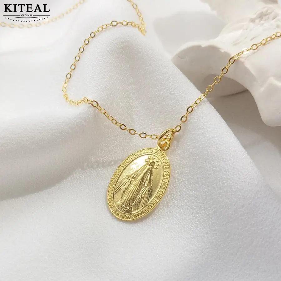 KITEAL новинка 100% Стерлинговое Серебро 925 пробы ювелирное изделие Мадонна Мэри