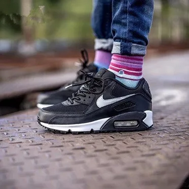 Nike Air Max 90 New Arrival Original ESSENTIAL Women's Running Shoes Breathable Comfortable Sports Sneakers #616730-023