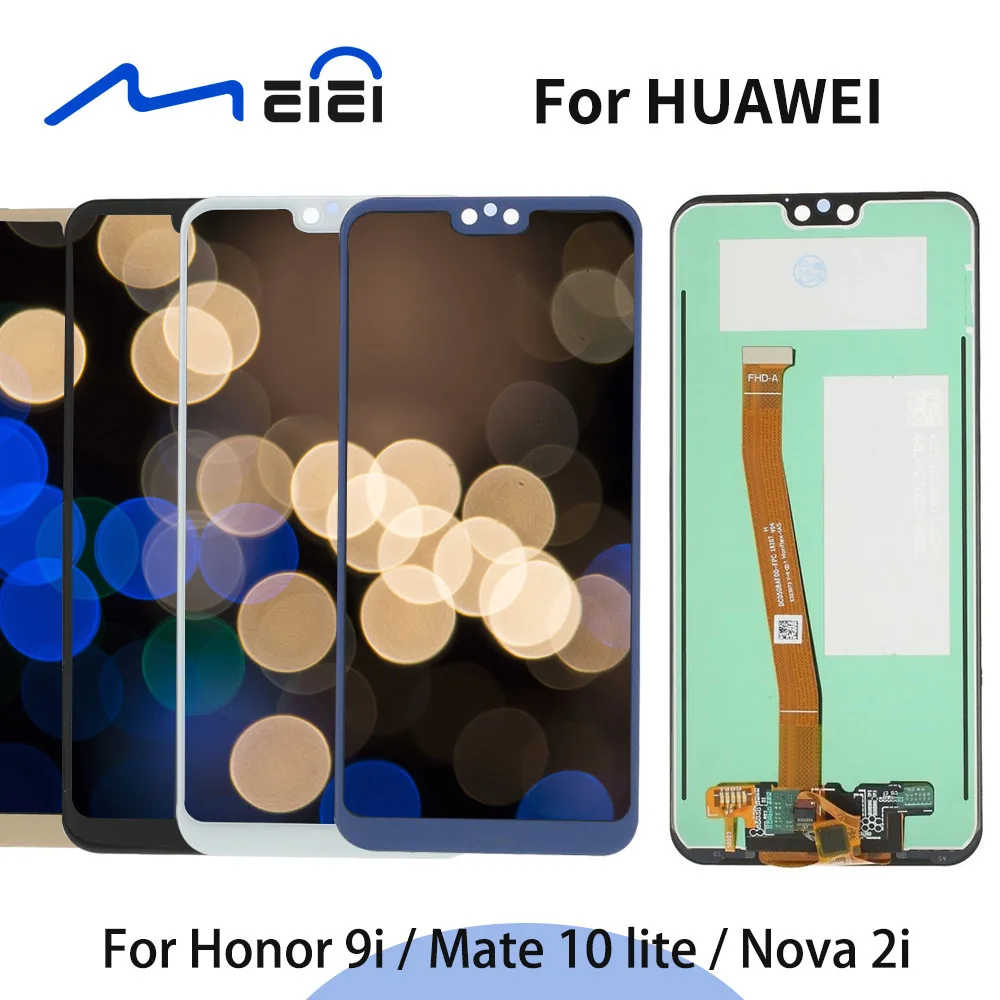 

Replacement For Huawei Honor 9i / Mate 10 Lite / Nova 2i 5.9"LCD Display + Touch Screen Digitizer With Tools