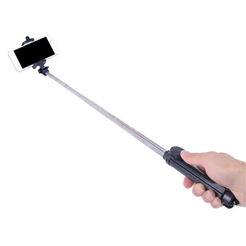 

Mini Selfie Stick Extendable Handheld Fold Self-portrait Bluetooth Holder Lightweight Travel Hiking Devices With Tripod Mount