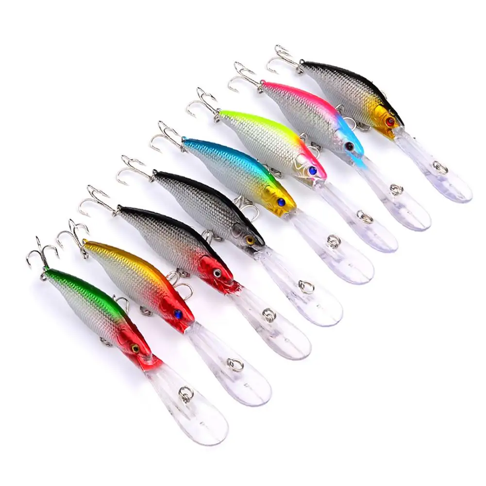 

11.5cm 3D Eyes Plastic Lifelike Artificial Fishing Bait Hard Lures Tackles Hooks Outdoor Lake River Fishing Bait
