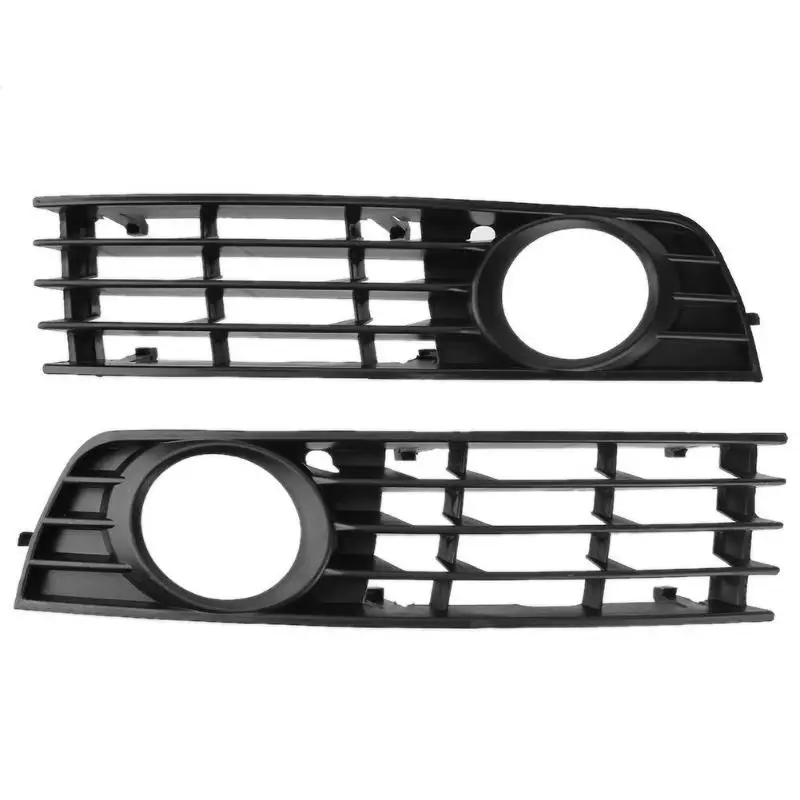 

1 Pair Front Bumper Lower Side Fog Light Grille Cover for Audi A4 B6 2002-2005 8E0807681 782298902432