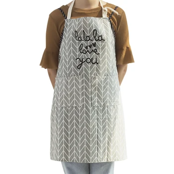 

Adjustable For Home Restaurant Cotton Cloth Baking Dress Pinafore Cooking Accessories Kitchen Apron