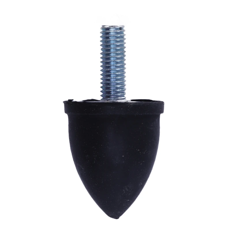 

M8 threaded cone rubber metal vibration isolator conditioning buffer 30mm x 36mm