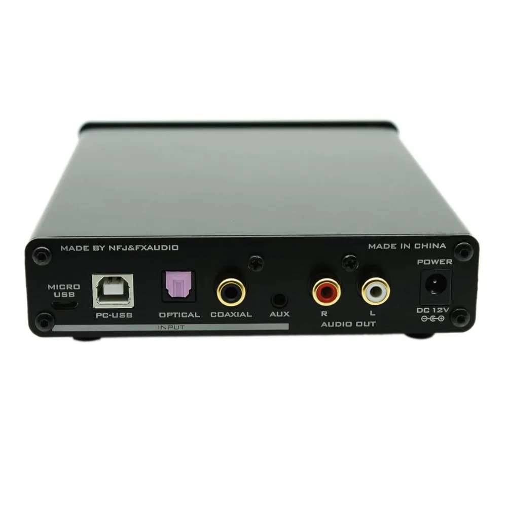 Nfj& Fxaudio Fx-Audio Dac-X7 Hifi 2,0 аудио цифровой усилитель высокой мощности Домашний Мини профессиональный усилитель Tpa3250 Ne5532 x2 70 Вт x2