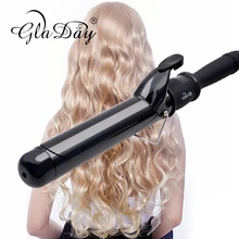 Hair Curler Professional Hair Curling Iron Digital Hair Roller 38MM Hair Curling Wand Curling Irons ikv new arrival ceramic styling tools new arrival hair curling iron digital hair curler roller hair waver curling wand irons
