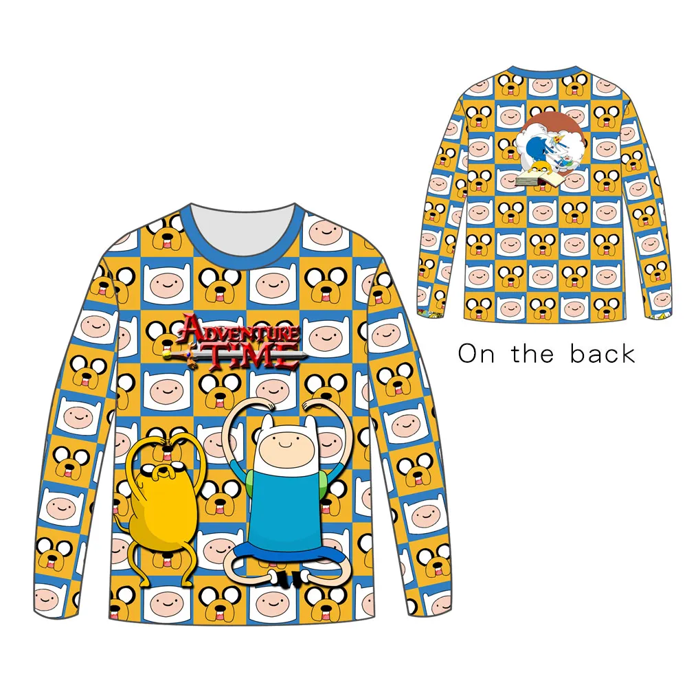 Лидер продаж аниме Adventure Time с Финном и Джейком топы унисекс платье для косплея