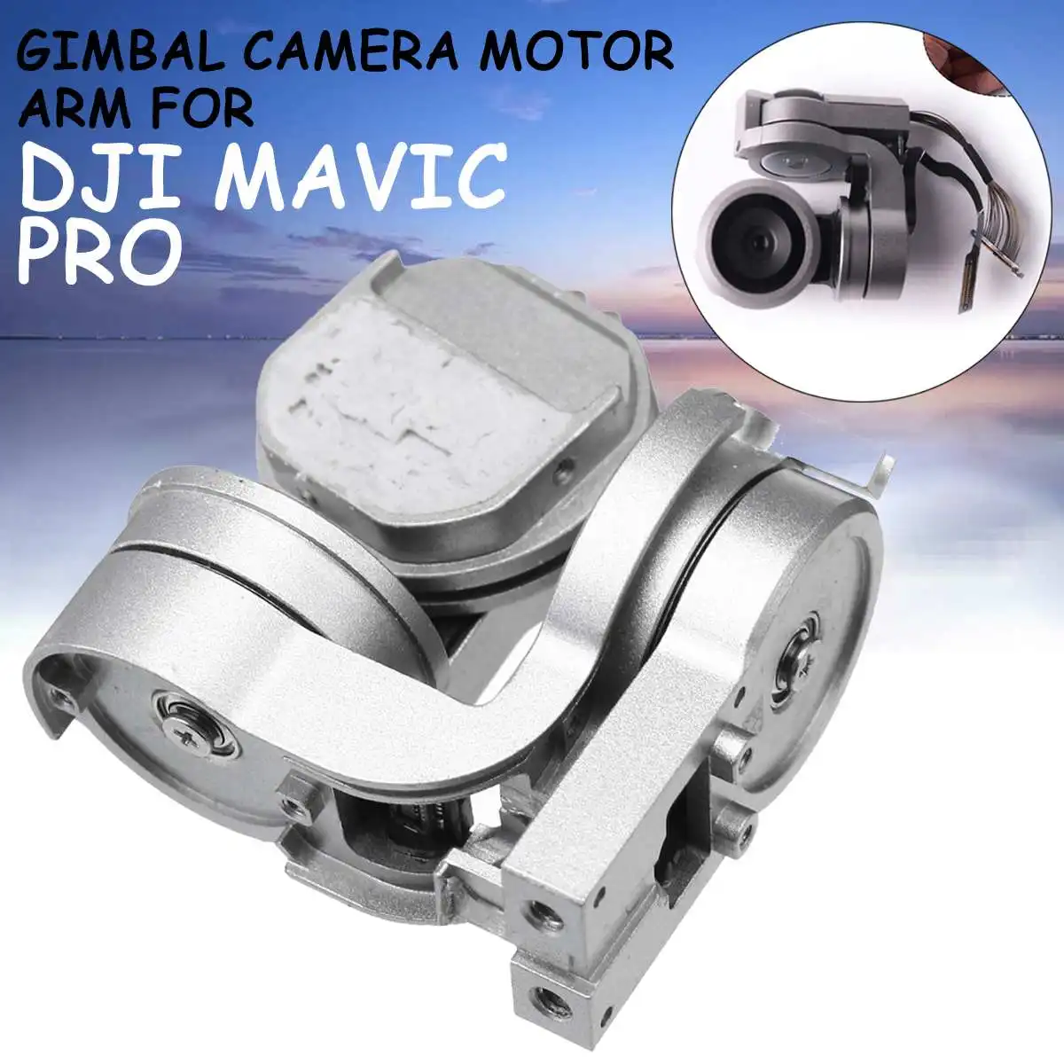 

Original Repair Accessory For DJI Mavic Pro Drone RC Gimbal Camera Motor Arm + Motor Repair Parts Camera Drone Accessories New