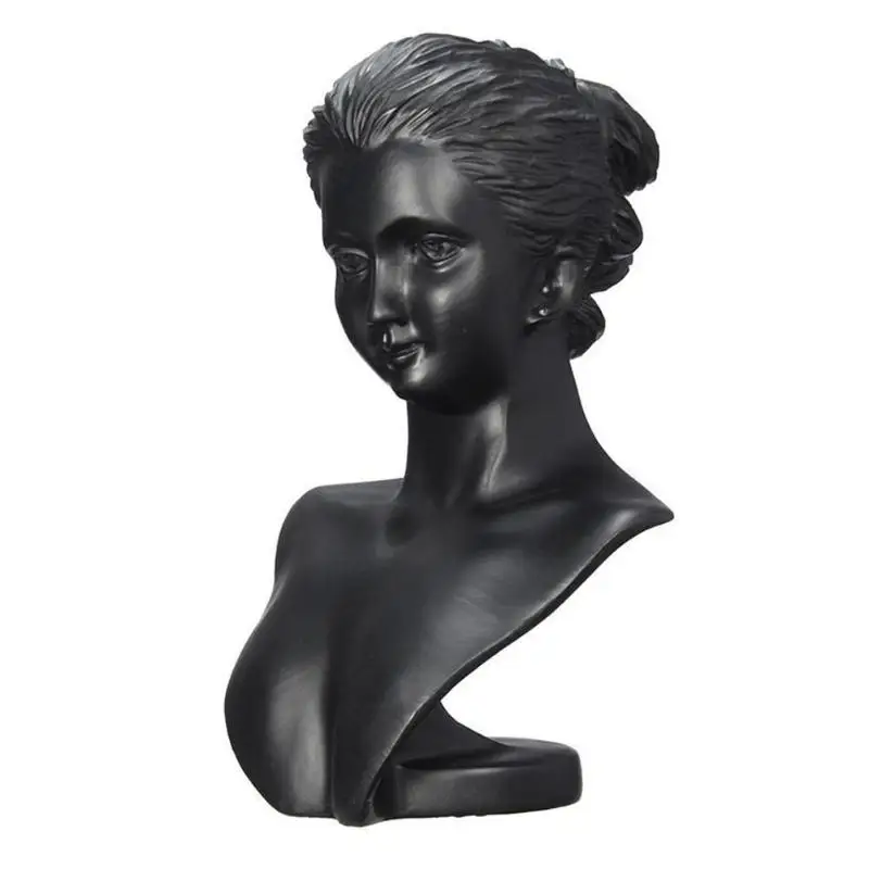 

Creative Earrings Necklace Figurine Display Stand Jewelry Show Case Rack