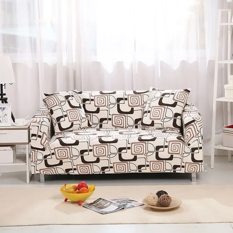 Euro Pastoral Flower print Slipcover Sofa Cover Tightly All-inclusive Wrap for 1 2 3 4 Seat Elastic cuber sofa 1pc couch cover