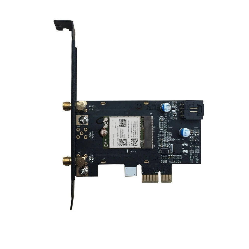 Сетевая WLAN карта Broadcom BCM94371ZA два диапазона Wi Fi + BT 4 1 802 11 AC/a/b/g/n Мбит/с ГГц/5 ГГц|wlan