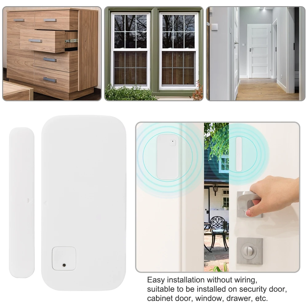 

Alarm System Kits Home Door Window Security Alarm Magnetic Sensor Smart WIFI APP Control Burglar Alert alarme residencial