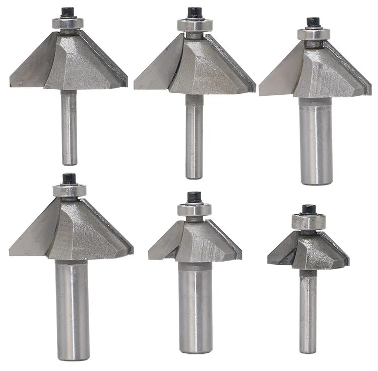  Wang 45 Degree Bevel Angle Knife Milling Cutter Trimming Machine Carving Cutter Head Degree Chamfer
