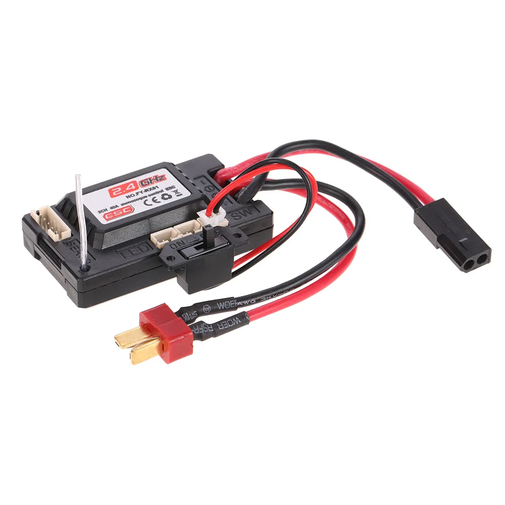 

JJRC Q39 2.4G R/C 4WD 1: 12 RC Car Parts NO.FY-RX01 2CH 40A Monocoque Control ESC Receiver