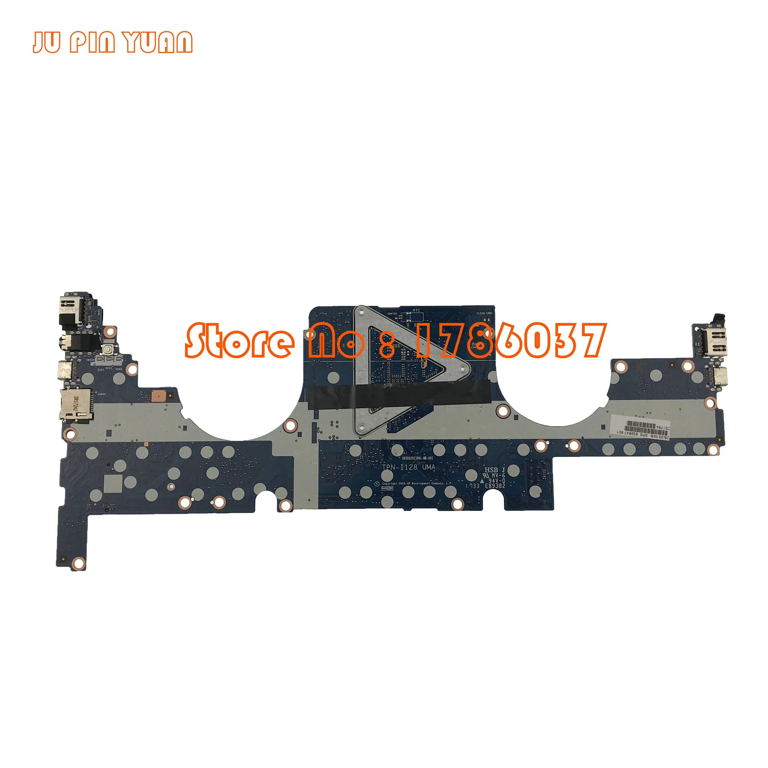 JU PIN Юань для hp ENVY 13-AD Материнская плата ноутбука 939647-601 939647-001 TPN-I128 с I5-8250U процессор 8 ГБ полностью протестирован