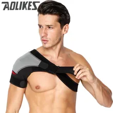 Wrap-Belt Bandage Shoulder-Support-Back Sports-Care Adjustable Brace-Guard-Strap Gym