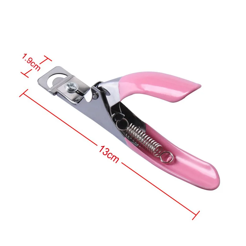 

BELLE FILLE Nails U-shaped Cut Manicure Tool Nail Art Cut Clipper Cutter Stainless Steel Scissors French Nail Scissors Fake