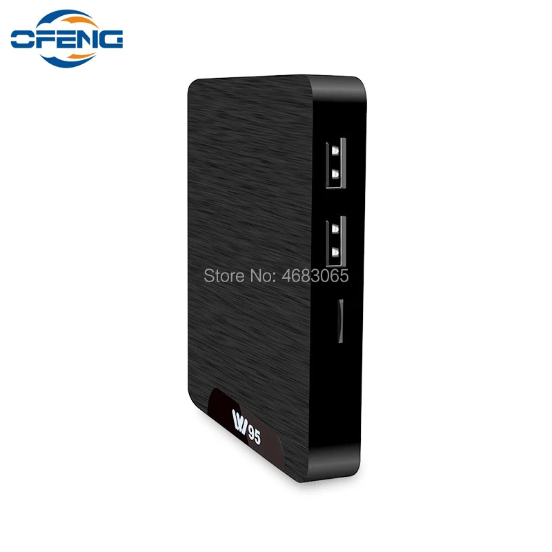 ТВ приставка W95 2 Гб ОЗУ 16 ПЗУ Amlogic S905W Android 7 1 четырехъядерный 4G Wifi 100M HDMI2.0 3D H.265 4K