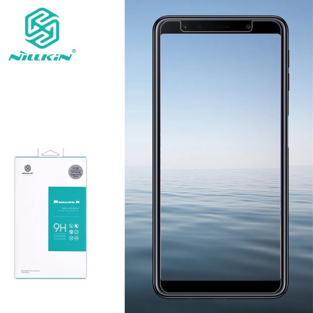 

For Samsung Galaxy A7 2018 Tempered Glass Nillkin Amazing H Screen Protector Glass For Samsung A7 2018 6.0 inch
