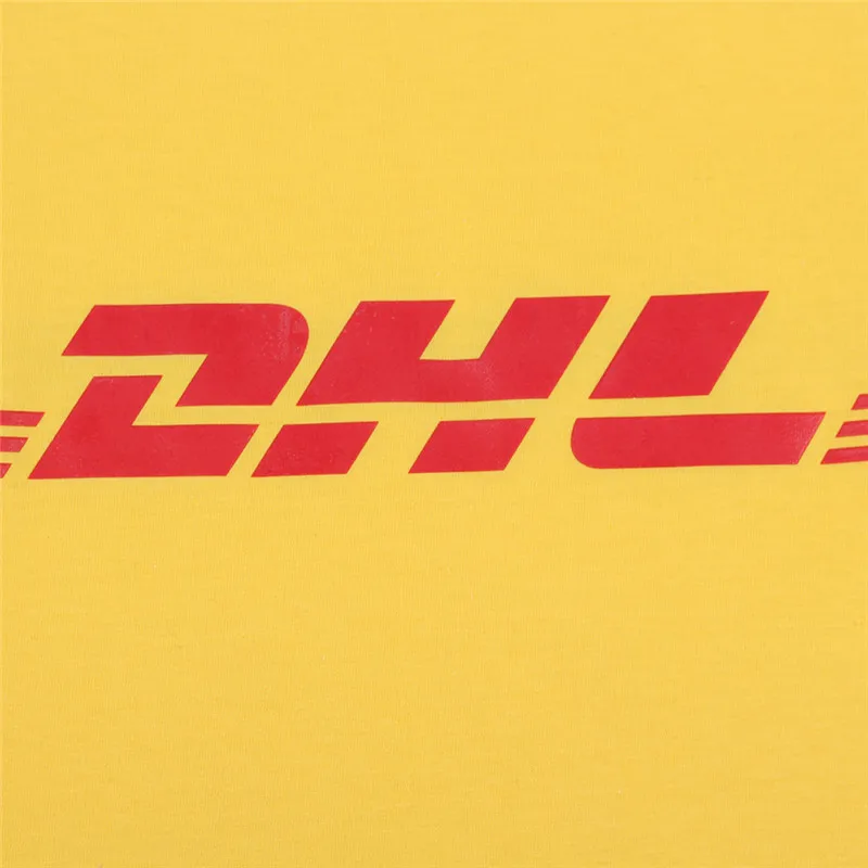 KPOP/DHL в том же стиле футболка с буквенным принтом женская круглым вырезом и