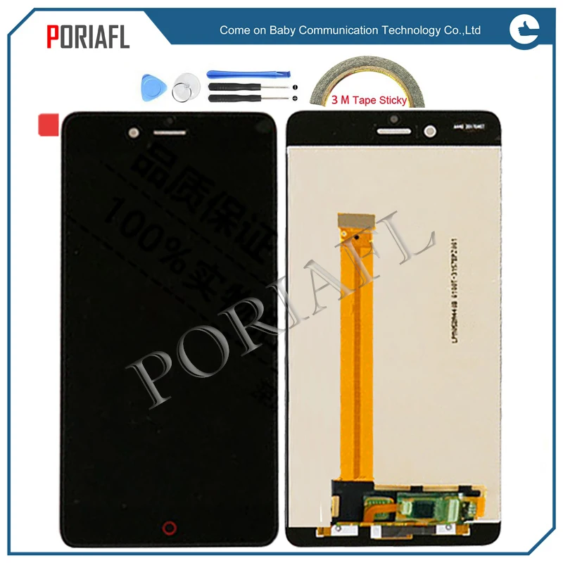 ЖК-дисплей и тачскрин для ZTE nubia NX569J Z17 mini 100% дигитайзер хорошего качества в сборе