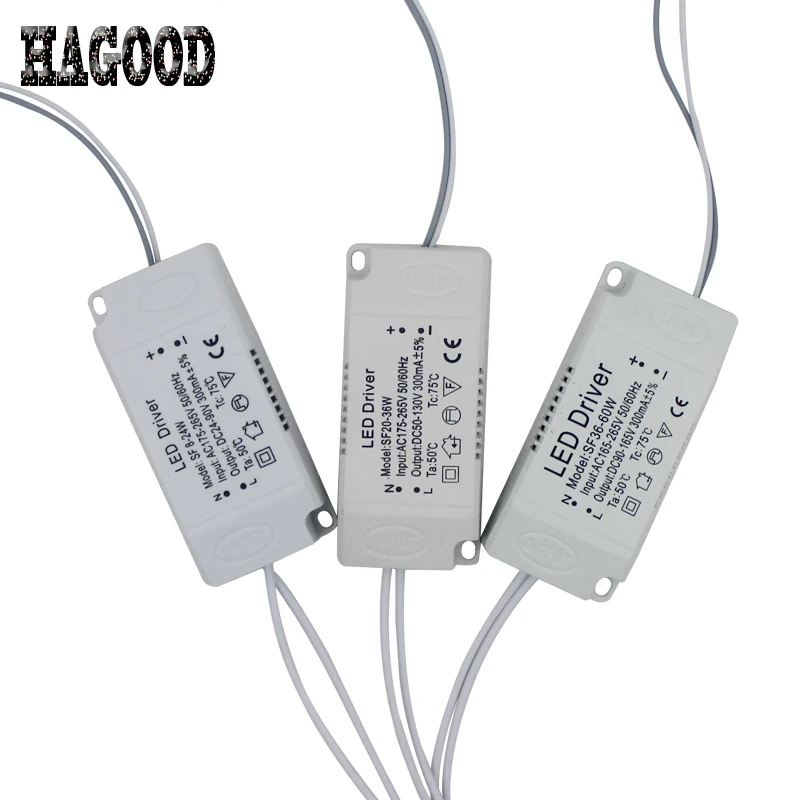 

8-120W LED Driver Power Supply Adapter AC175-265V Input Non-isolated Lighting Transformer Constant Current 220-300mA