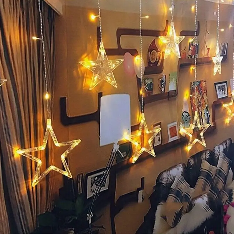 Led Christmas String Fairy lights Outdoor AC220V EU Plug Garland Lamp Decorations for Home Party Garden Wedding Holiday lighting