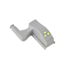 Universal Inner Hinge LED Under Cabinet Light Motion Sensor Lamp 3 LED Night Light Auto Switch for Wardrobe Cupboard Door Closet