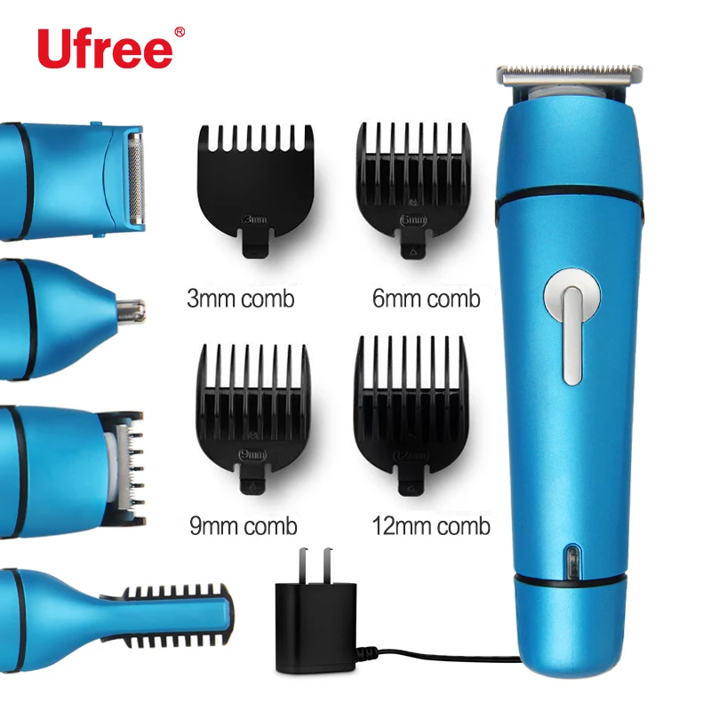  Ufree U-117 Master Barber Kit Stylist Hair Clipper Set Complete Hair Cutting Kit Shaver Multi-Funct