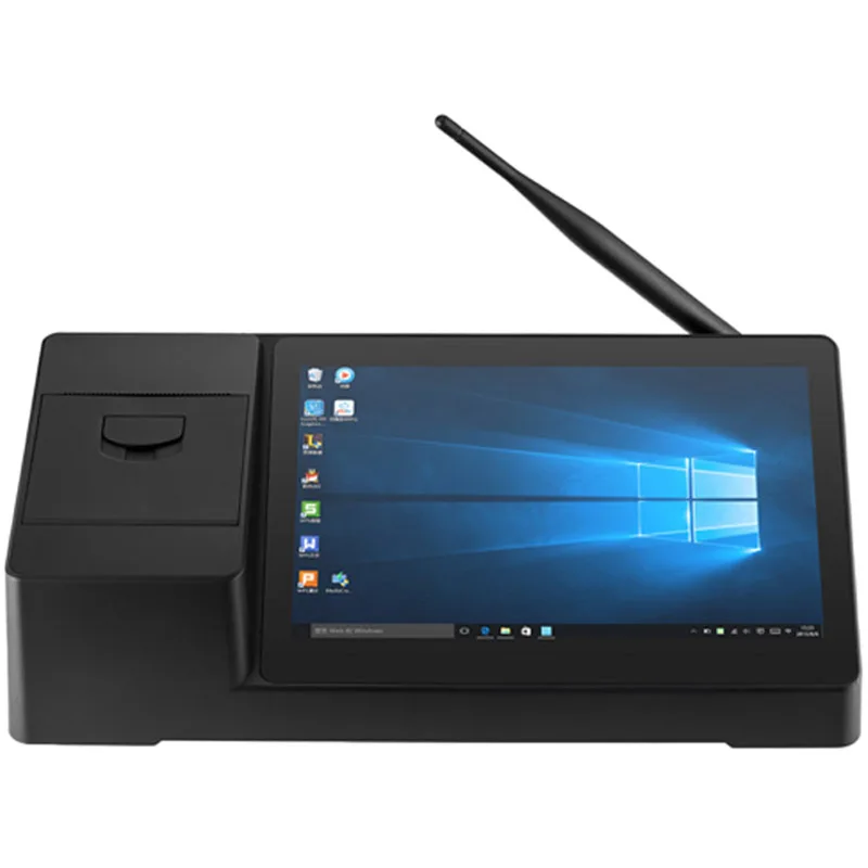 New PIPO X3 Mini PC 8.9 Inch 1920*1200 PLS Screen Intel Cherry Trail Z8350 Quad Core 2GB 32GB With 58mm Thermal Printer HDMI