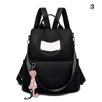 

2019 Fashion Women Backpack Anti-theft Fashion Travel Backpacks Bag with Pendant School Mochila Feminina Rucksack Mochilas Mujer