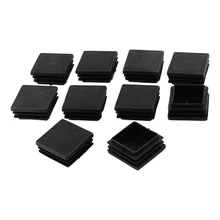 Изготовлено из пластика, для квадратное покрывало торцевые крышки шланга-40 мм x 40 мм, 10 штук