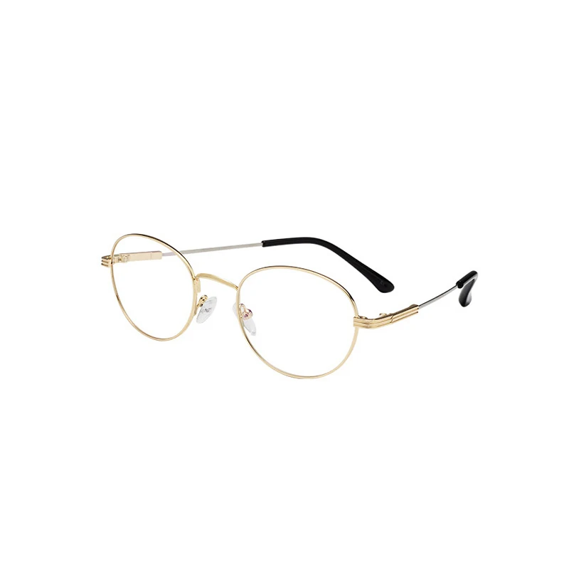 Zilead маленькая оправа анти синий свет очки для чтения в металлической оправе круглые смолы пресбиопические очки с+ 1.0to+ 3,5 для женщин и мужчин