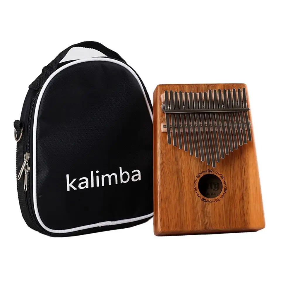 GECKO 17 клавиш калимба Mbira Акация красное дерево Африканский большой палец пианино