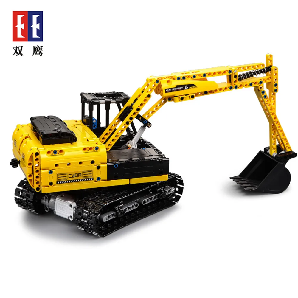 

Cada RC Remote Control Building Blocks Bricks Technic Series Engineering Excavator Vehicles Model Toys For Kids Development
