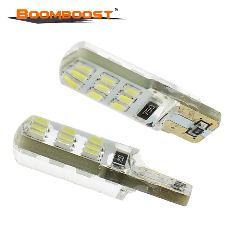 Одна пара 12В 2x12вт Белый COB T10 Led 194 168 W5W автомобильный Стайлинг авто боковые огни