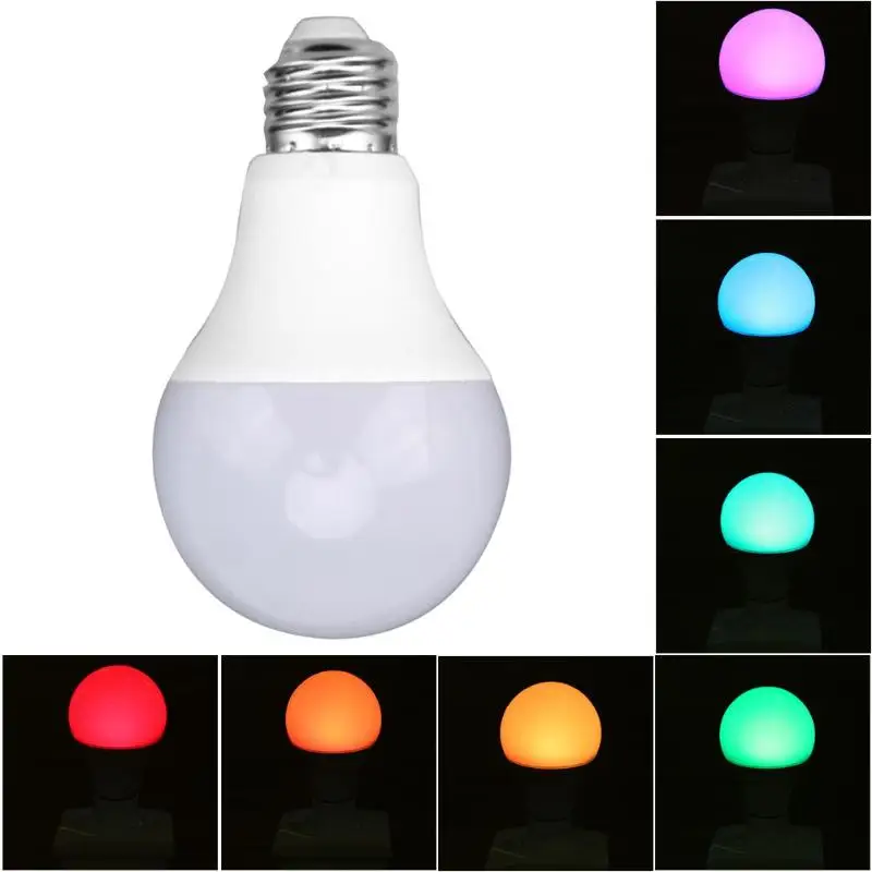 

10W E27 LED RGB Bulb Lamp AC85-265V Interior Spot Light Home Lighting Decoration+IR Remote Control