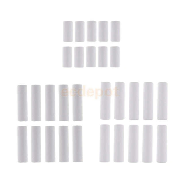 10 Pieces Blank White Cylinder Shape Styrofoam Foam Material for Kids Art  Craft DIY Christmas Ornament Decoration - AliExpress