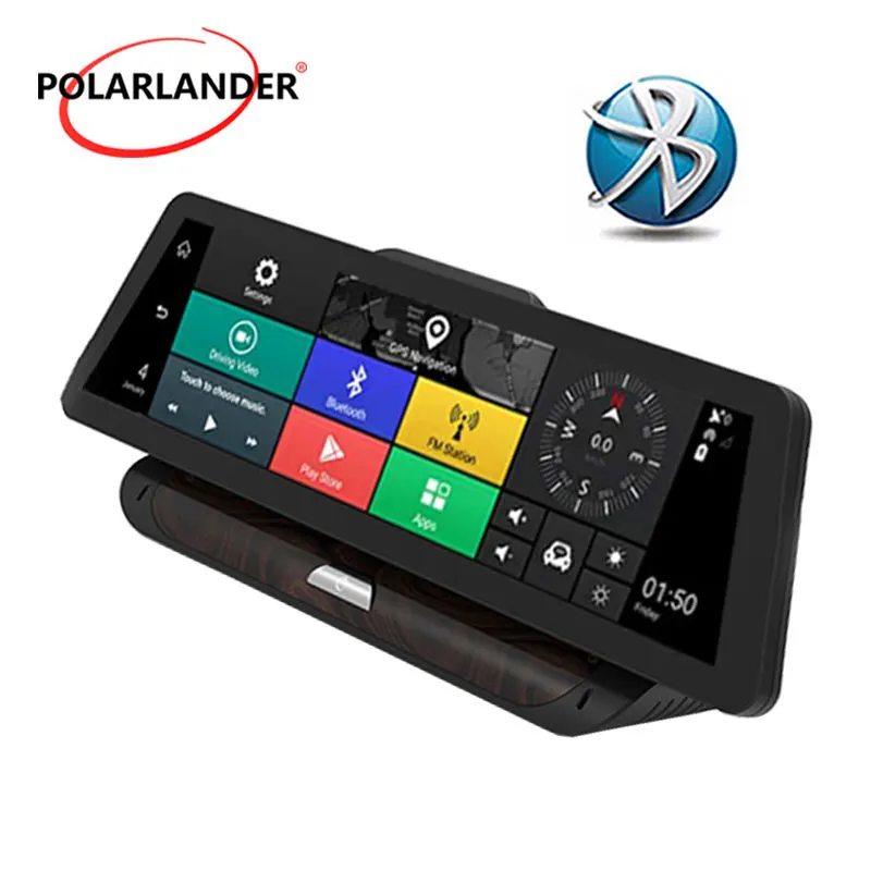 Android 5 1 Bluetooth Wi Fi 10 дюймов gps навигации 4 г HD вождение автомобиля регистраторы ADAS