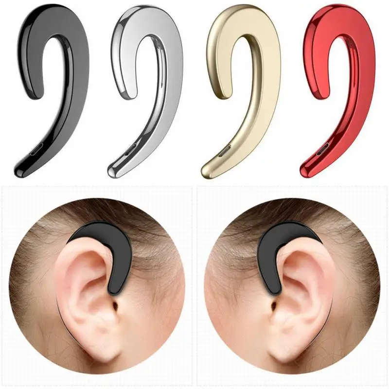 Goedkoop Draadloze Bluetooth Oortelefoon Comfortabele Headset voor iPhone X 8 7 Business Headsets Niet in ear Sport Zweet Proof Hoofdtelefoon #2