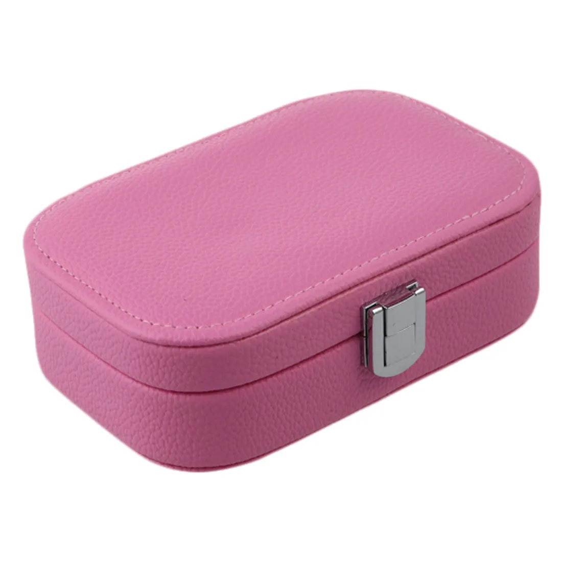 Mini Jewelry Organizer box PU leather jewelry box princess dressing birthday gift Earring & Ring collection Box