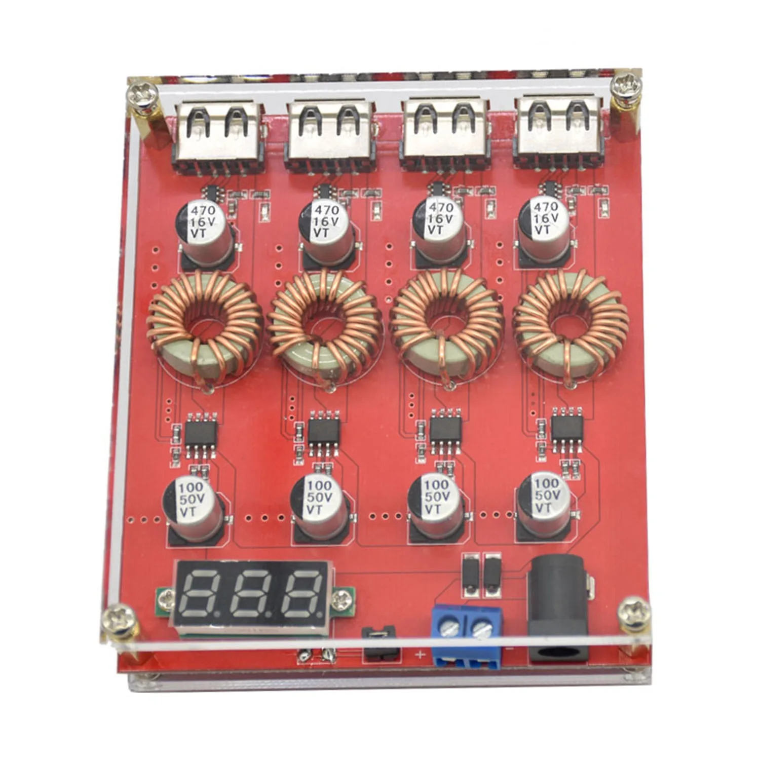 

1Pc Fast Charge Digital Display Step-Down Regulator Power Supply Module