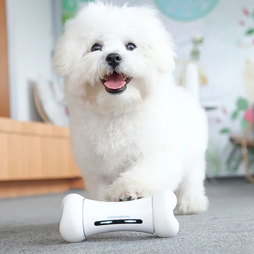  Wickedbone Smart Pet Emotional Interaction Bone Toy Smart Dog Cat Toys APP Control Pet's Emotions T - 32969436598