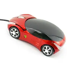 Новая высококачественная проводная мышь 3D оптическая USB 800 dpi Автомобильная форма для ПК/ноутбука компьютера