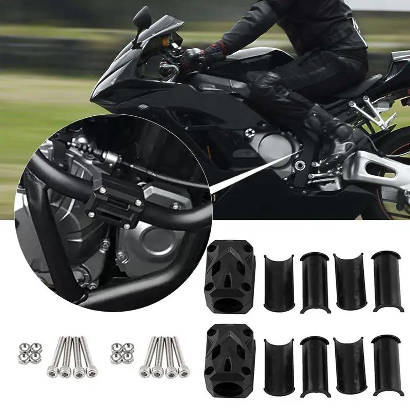 

Engine Crash Bar Protection Bumper Decorative Guard Block Dismantling Motorcycle Motor Protection Modified Shock Absorber