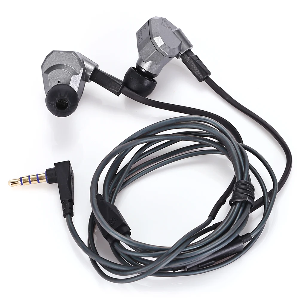 KZ ZS5 HiFi наушники вкладыши съемные музыкальные 3 5 мм Jack с шумоподавлением