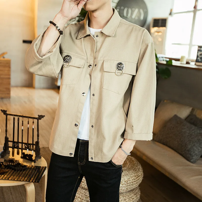 #4377 2019 Spring Cotton Bomber Jacket Man Streetwear Chinese Style Baseball Jackets Coats Male Casual Windbreaker Plus Size 5XL #4377 2019 Spring Cotton Bomber Jacket Man Streetwear Chinese Style Baseball Jackets Coats Male Casual Windbreaker Plus Size 5XL